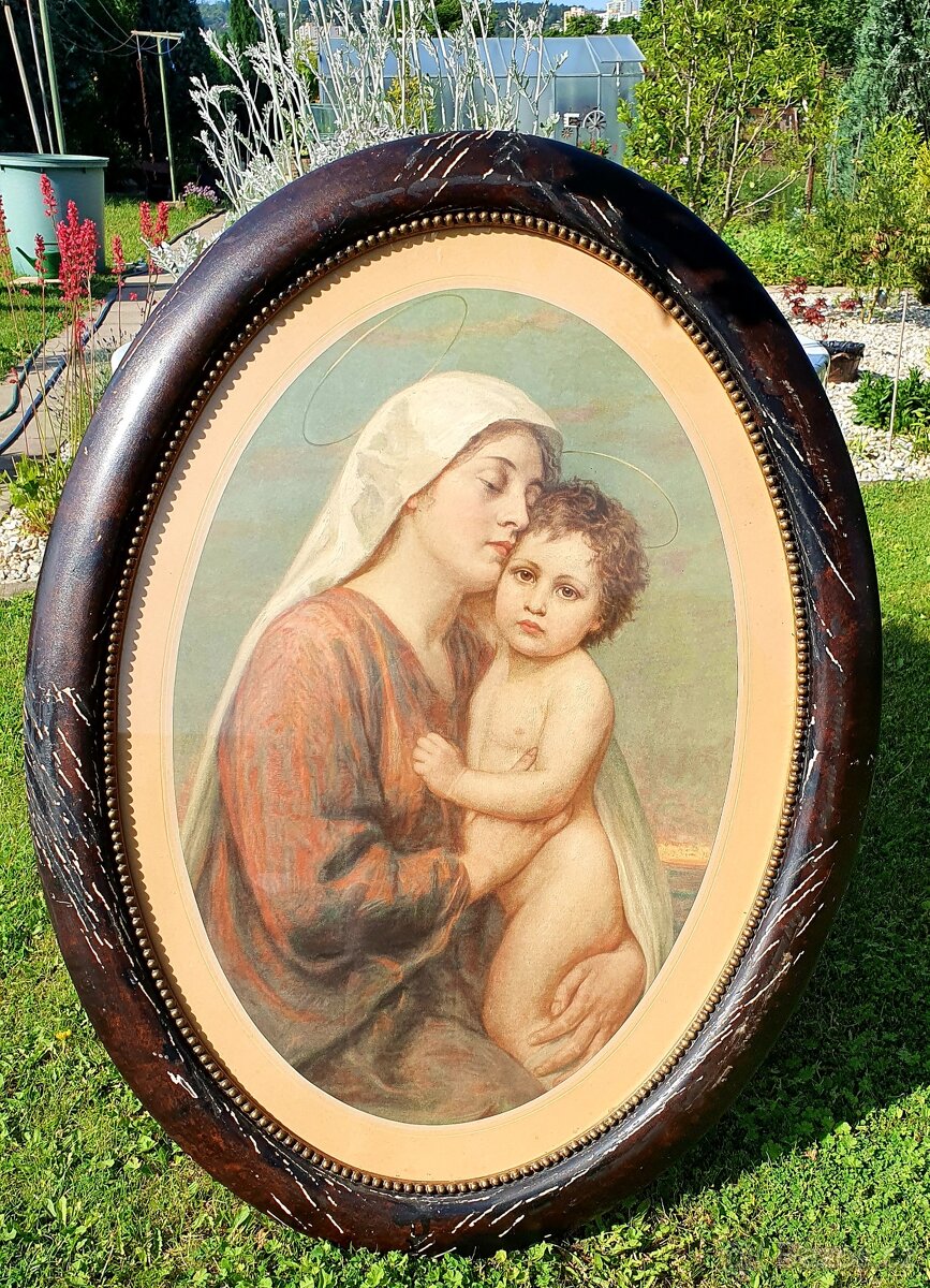 Obraz Madony s Ježíškem - SLEVA