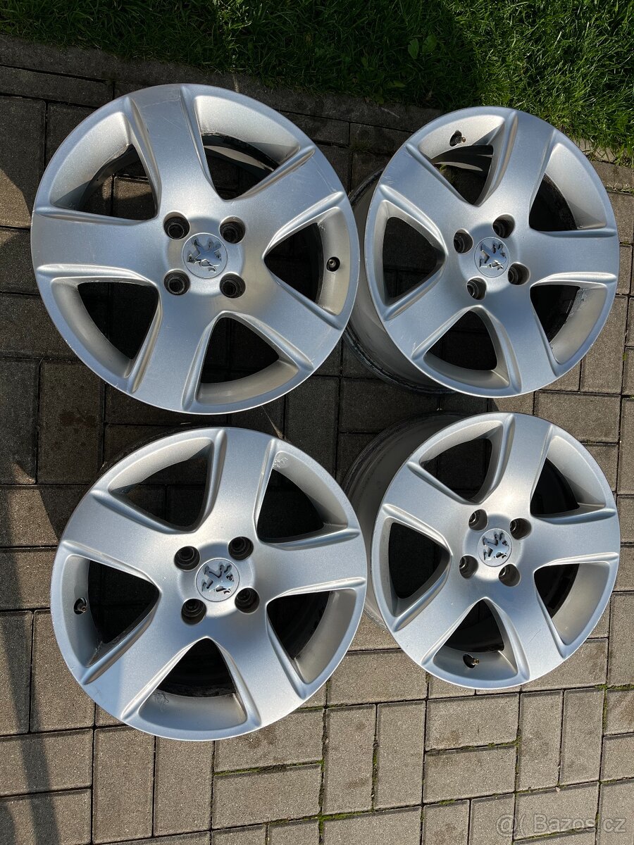 4x litá kola 4x108 R16
