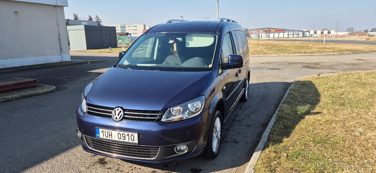 Prodám vw caddy maxi NOVÁ STK