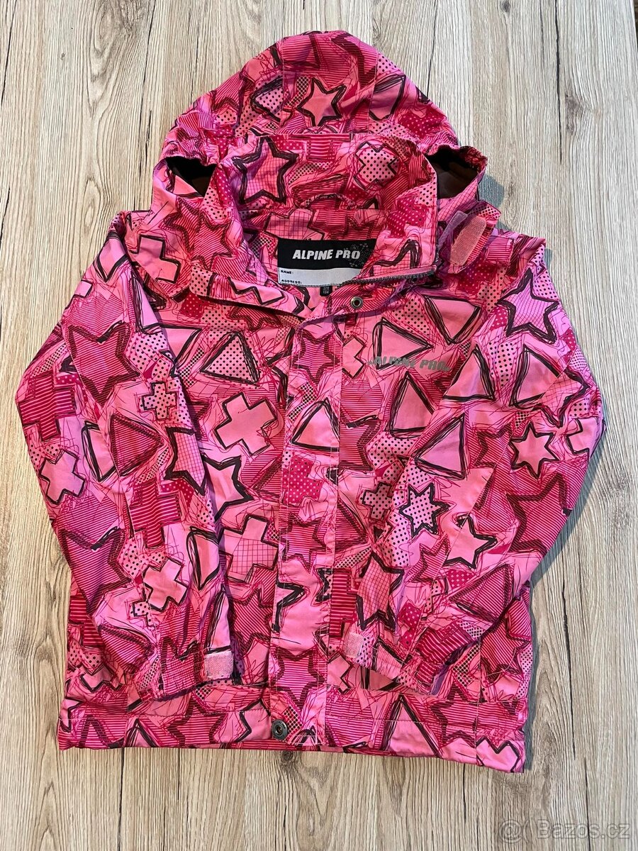 Nepromokavá bunda Alpine Pro velikost 128-134