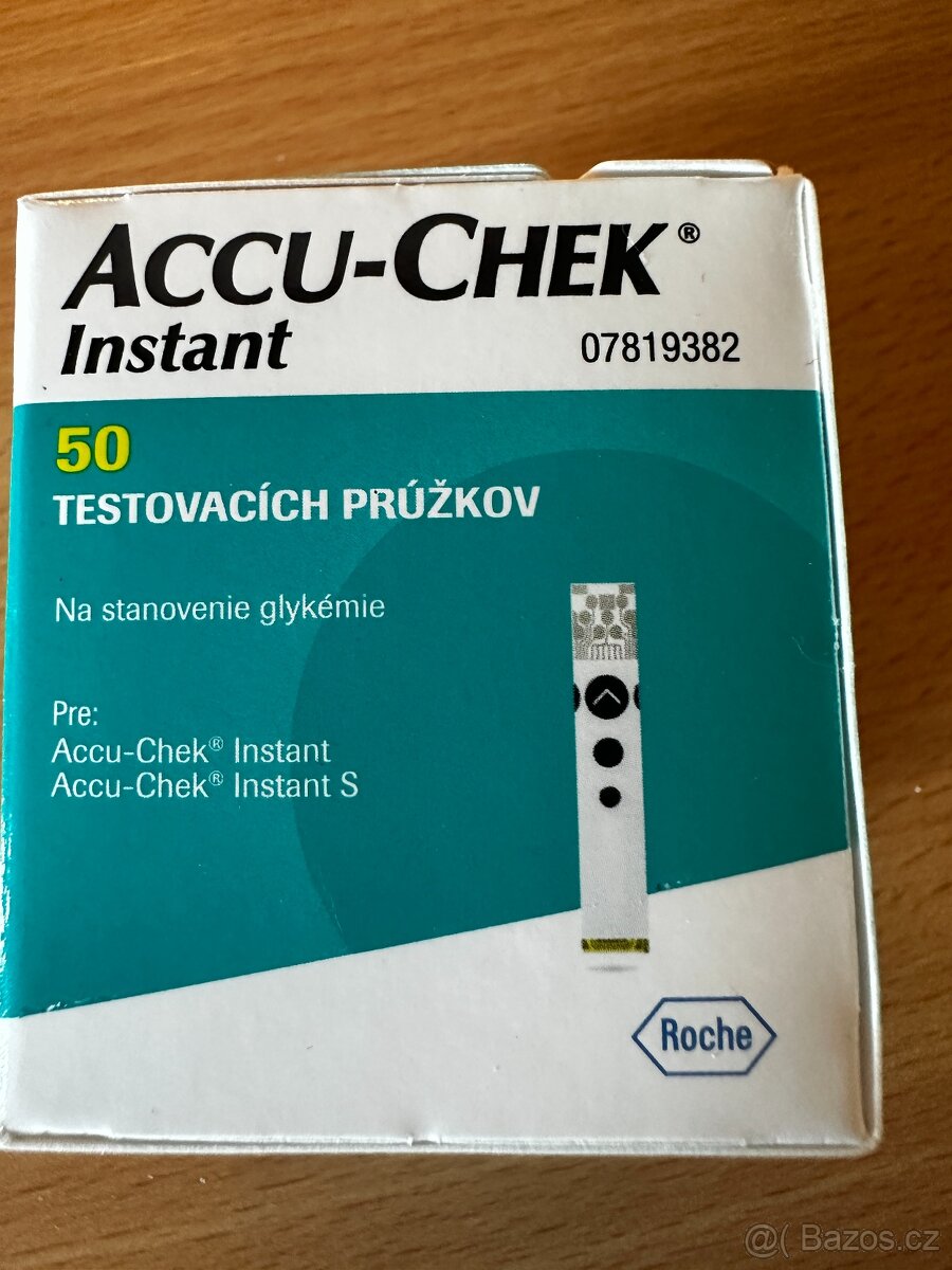 Testovací proužky Accu-Chek Instant, 50ks