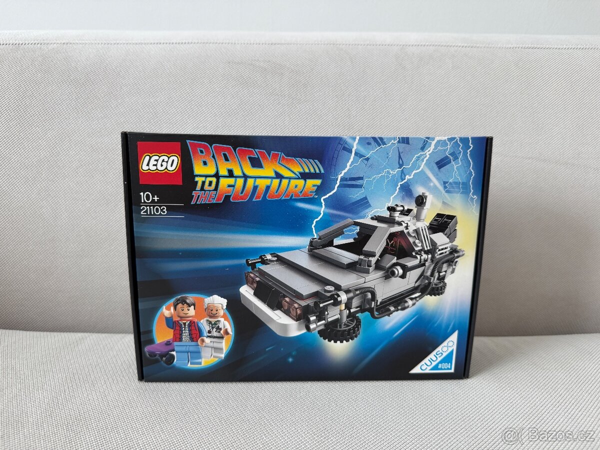 21103 LEGO Ideas The DeLorean Time Machine