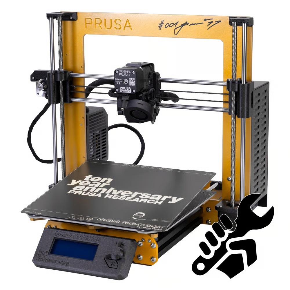 Original Prusa i3 MK3S+ 10th Anniversary Edition 3D printer