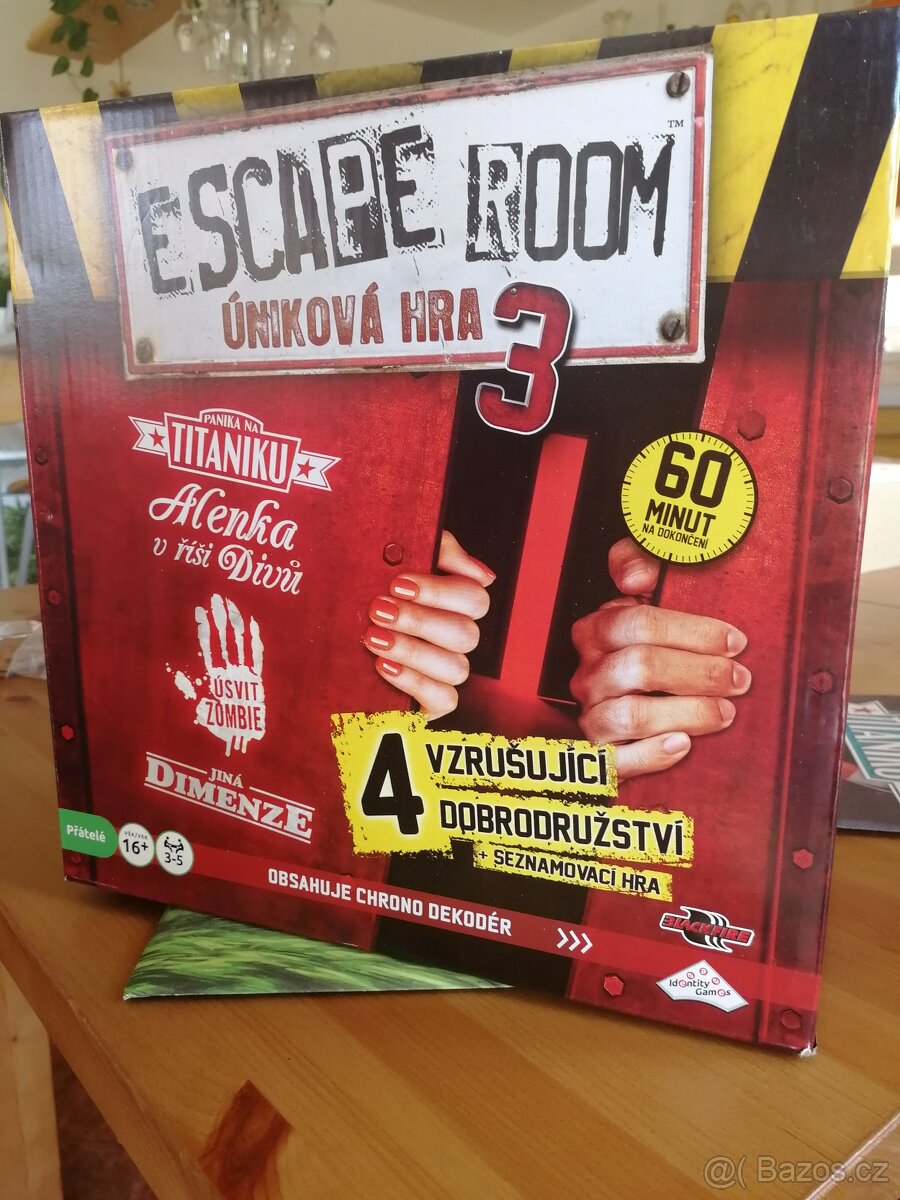 Únikovka Escape room 3 CZ