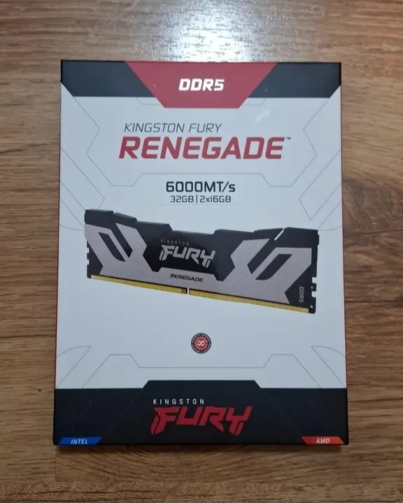 Kingston Fury Renegade DDR5 32GB RAM 6000Mhz CL32