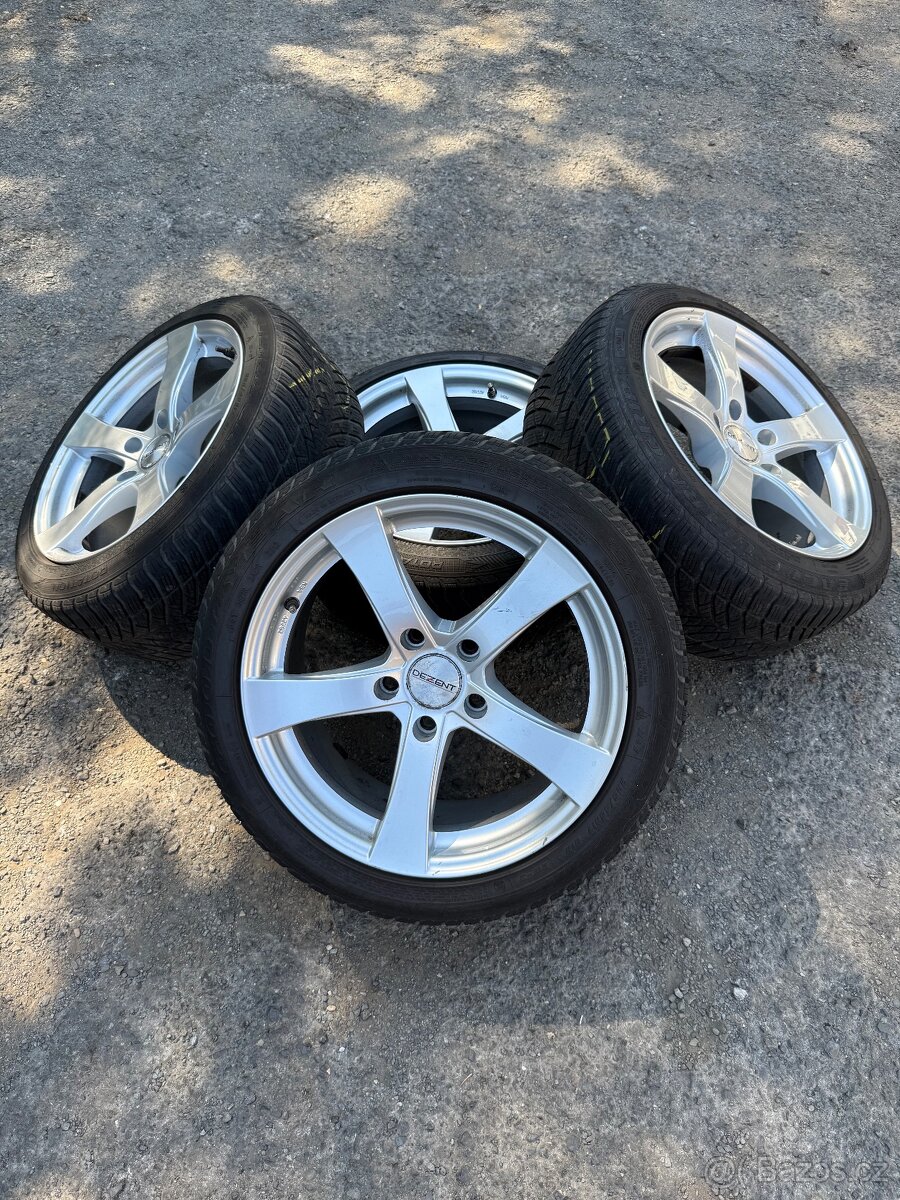 Alu kola Dezent 5x120, R17 225/45/17 Bmw