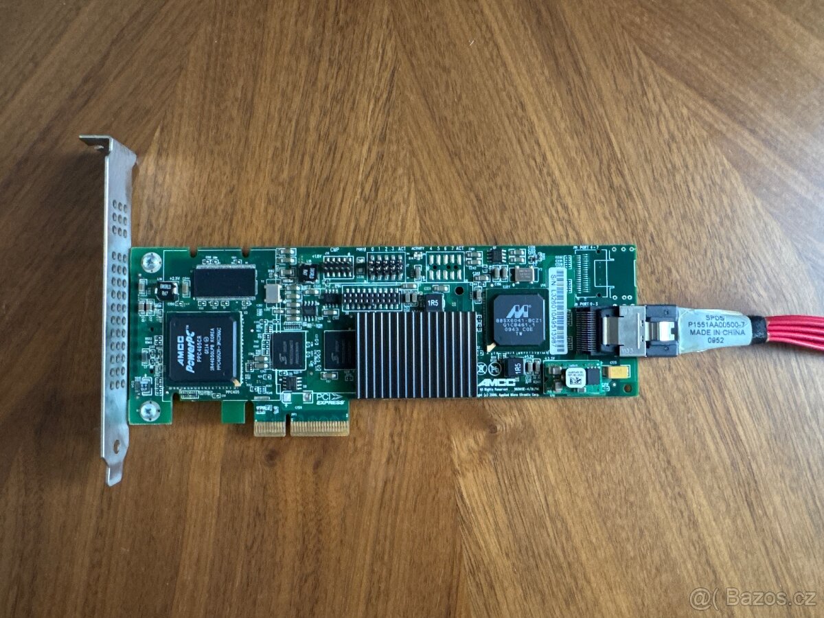 Raid řadič 3WARE 9650SE-4LPML low profile
