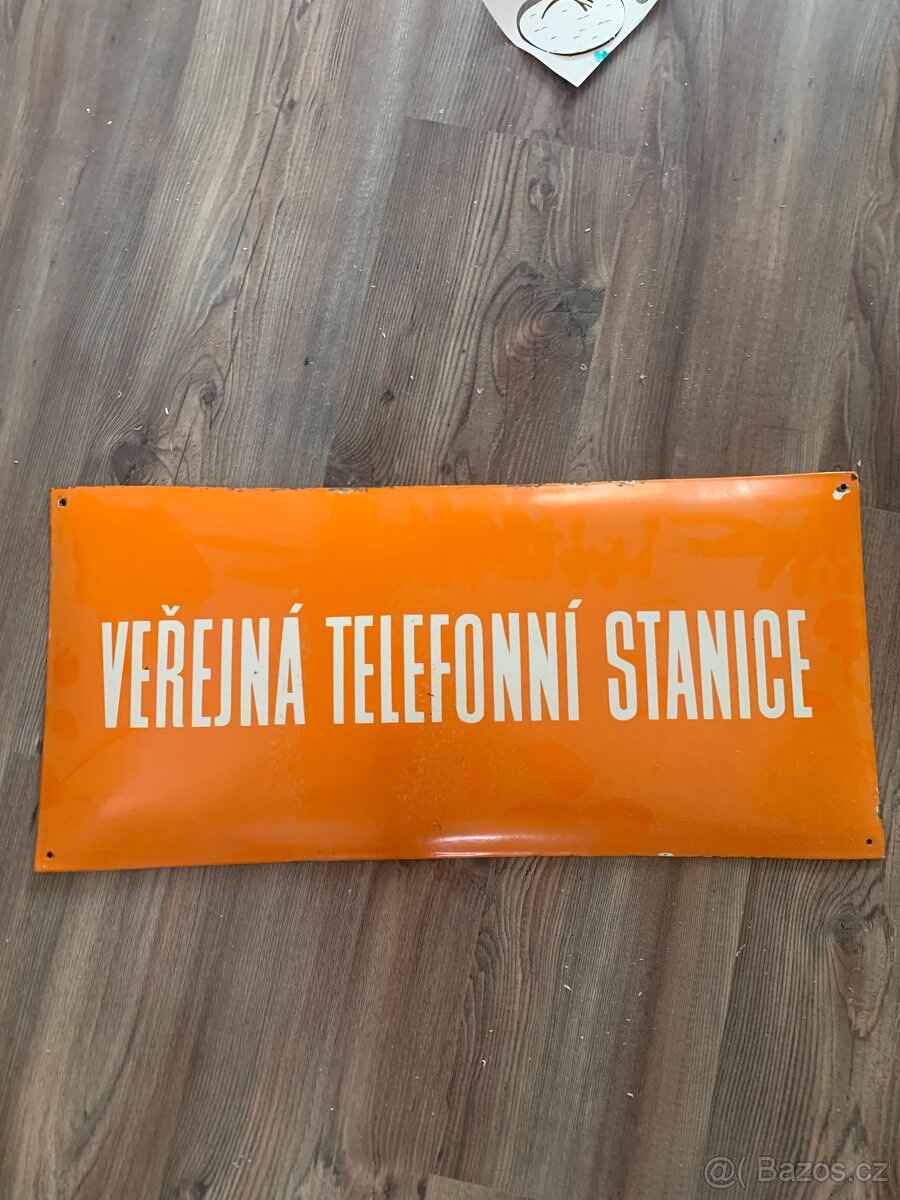 Smaltovaná cedule