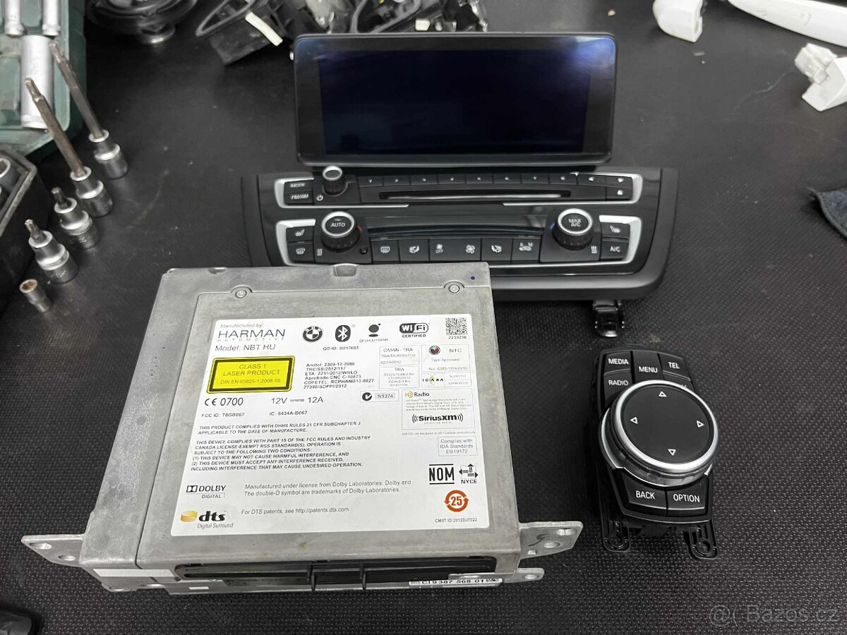 BMW F30/FX F80 NBT navigace komplet velka