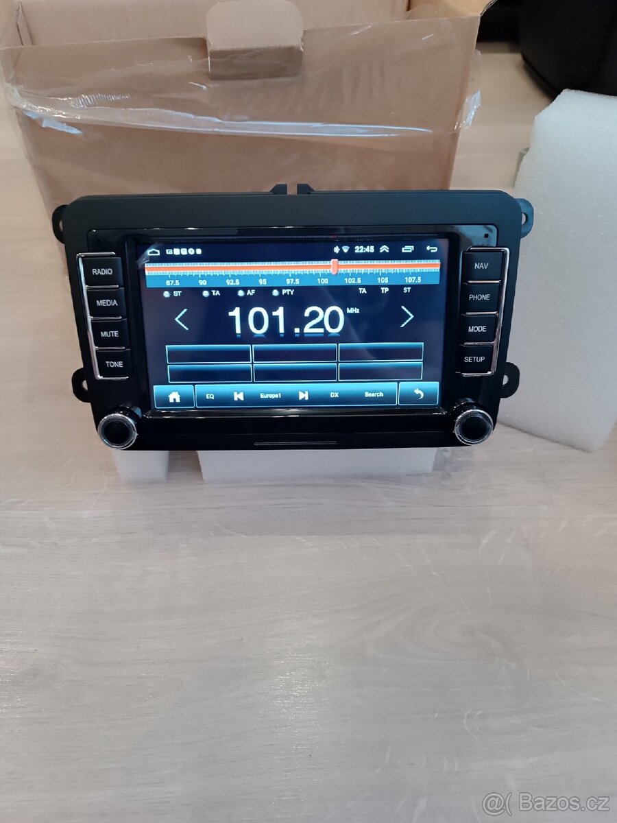 2din autorádio Škoda, VW, Seat s navigací