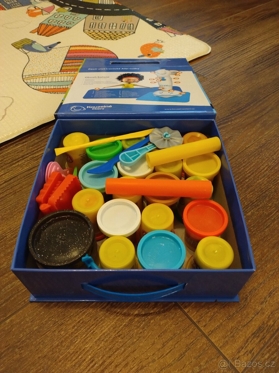 MEGA Play-Doh set – modelíny, nástroje, zubař, stroje,