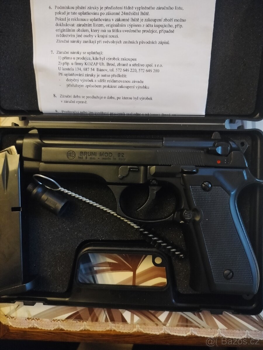 Plynová pistole Bruni 92