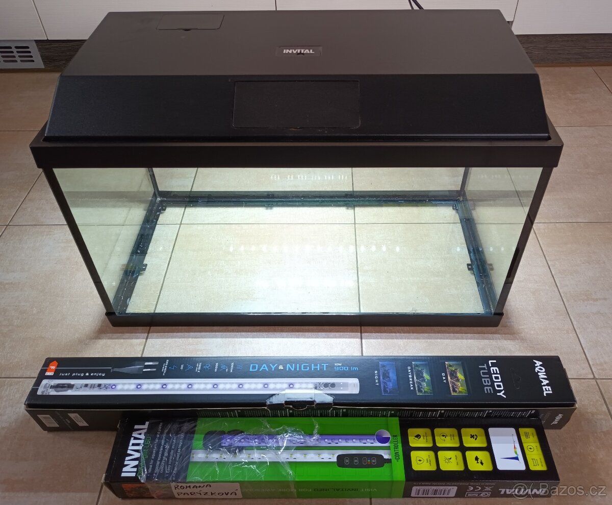 Akvarium 60l plus osvětlení