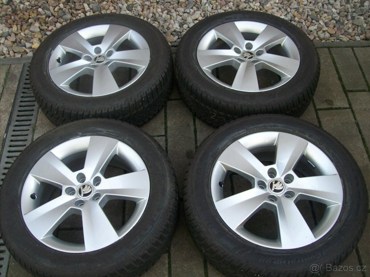 zimní alu kola original Scala 205.55.16 TOP stav