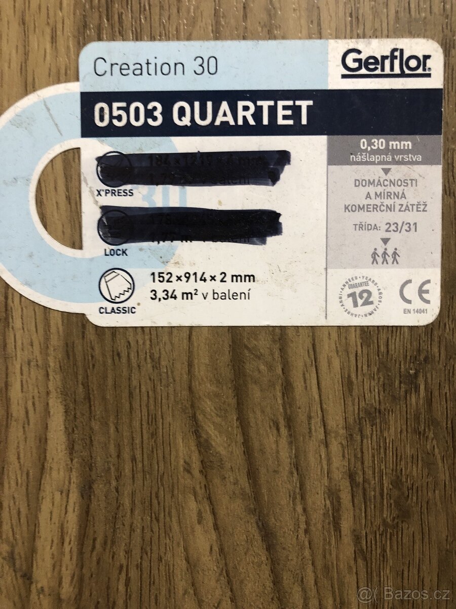 Vinyl Creation 30 dekor 0503 quartet