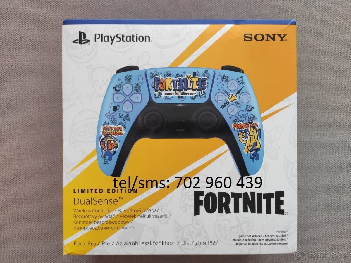 PS5 DualSense FORTNITE® Limited Edition - NOVÝ -