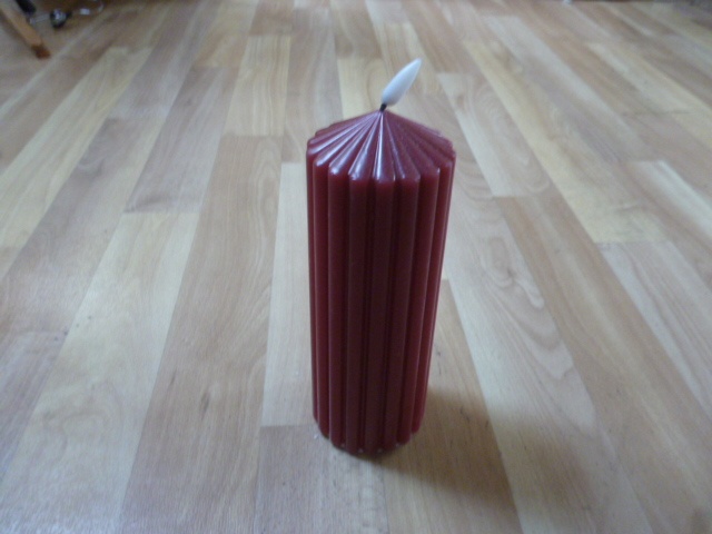 jako klasická svíčka,ale je na baterie