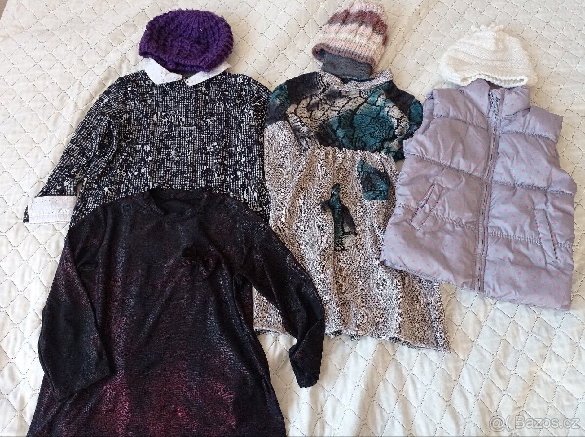 Oblečení do chladných dnů, holka 116-122