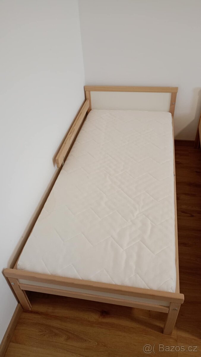 IKEA Sniglar postel, rošt, matrace