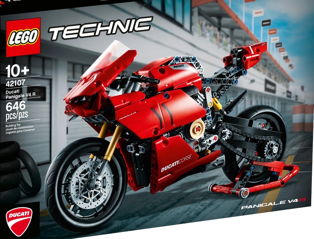 LEGO 42107 Ducati Panigale V4 R (nové, nevybaleno)