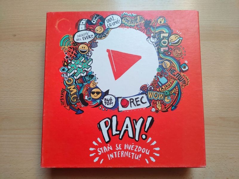 Společenská hra Play Staň se hvězdou internetu