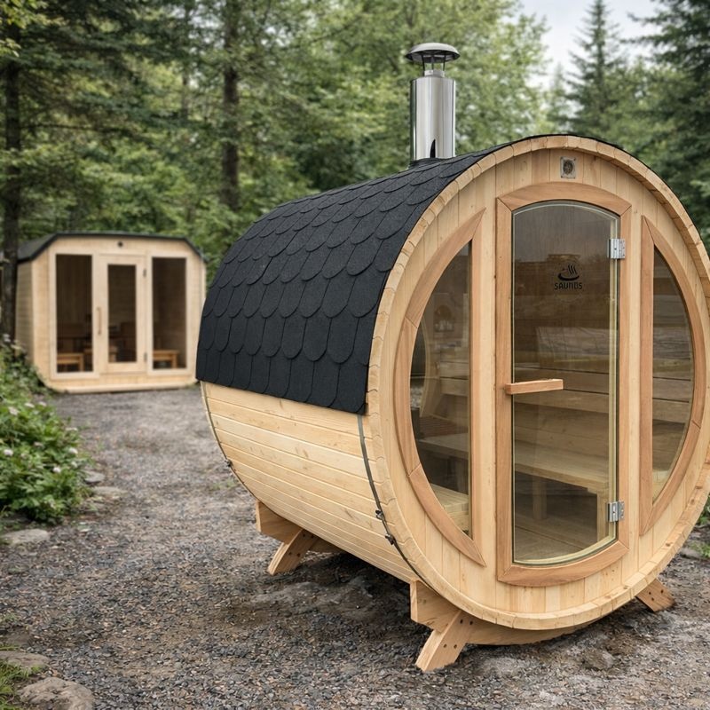 Sudová Sauna z termodreva