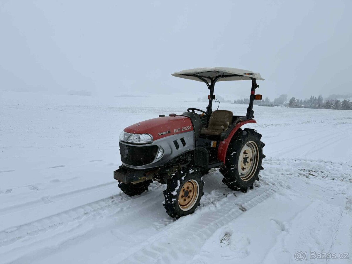 JAPONSKÝ MALOTRAKTOR YANMAR EG222D 4X4