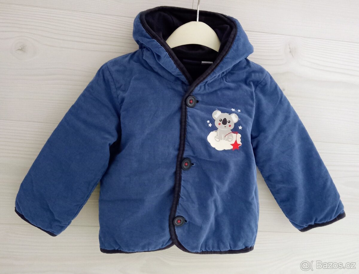 Jarní manšestrová bundička