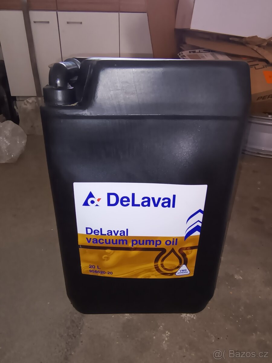 Vývěvový olej DeLaval do vakuové pumpy 20L