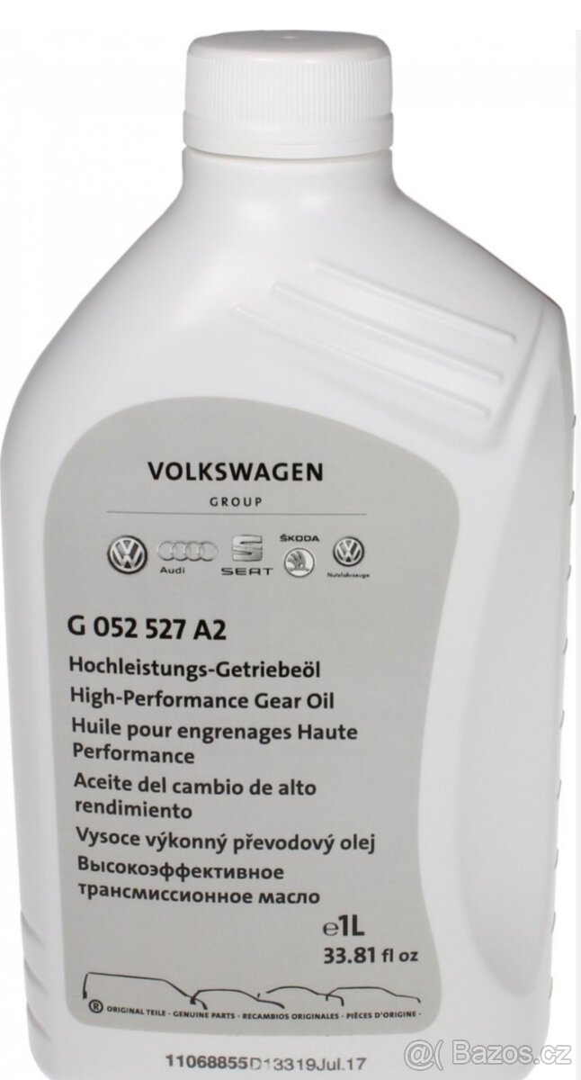 Převodový olej Volkswagen / Škoda - G 052 527 A2