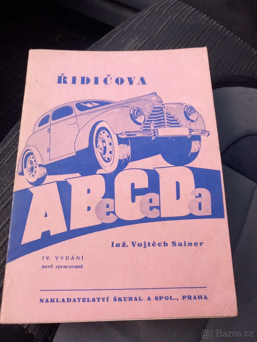 Kniha-Řidičova abeceda-1947.
