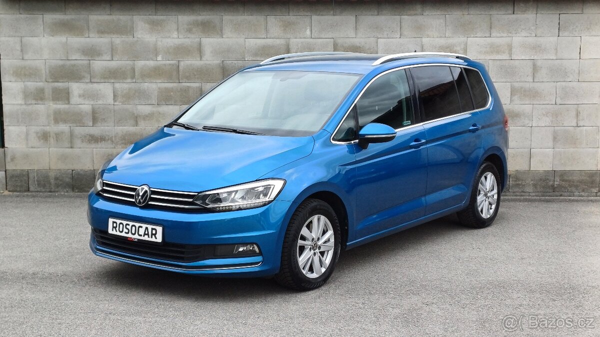 VW Touran 2.0TDI 110kW DSG Highline 1.maj-NEHAV-ČR-DPH