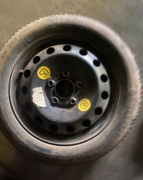 Bmw 115 90 16 uzká rezerva 5x120 16 dojezdové kolo BMW 16 je