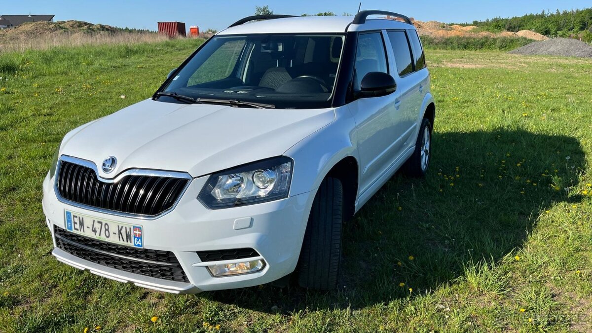 ŠKODA YETI 2.0TDI DSG 4x4 model 2018 110kw LED XENONY TAŽNÉ
