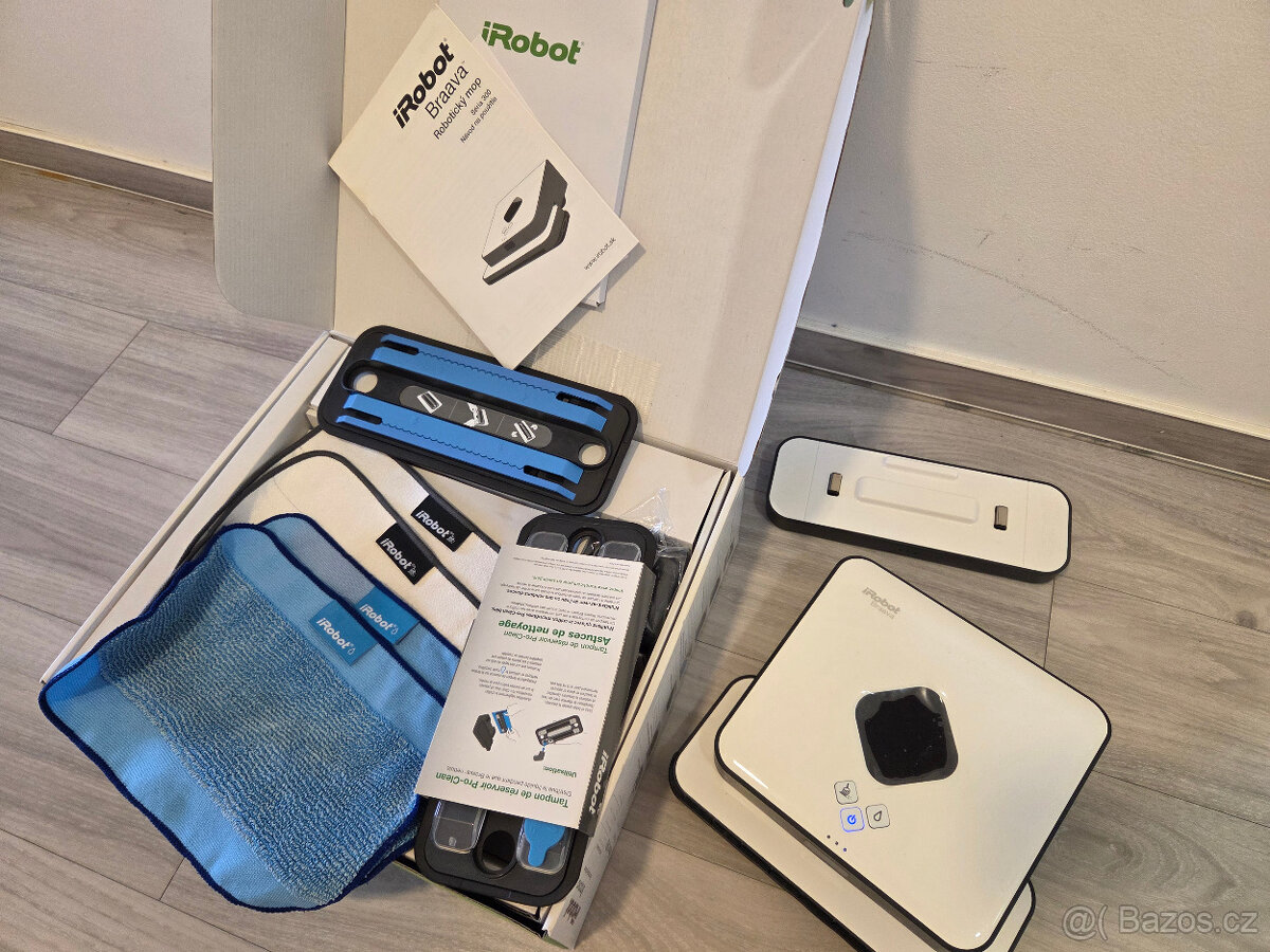 iRobot Braava 390 - nová baterie , málo používaný