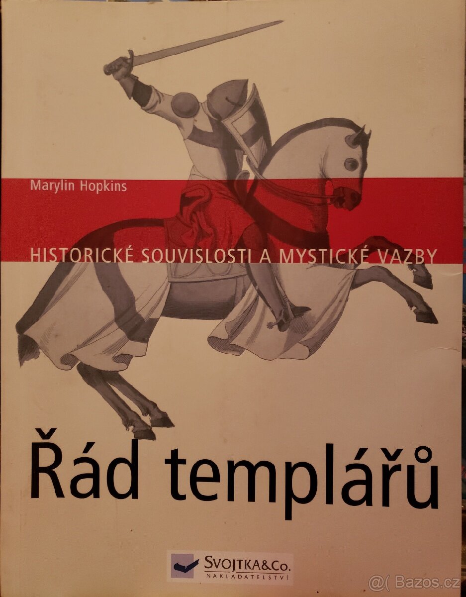 Historická kniha. "Řád templářů" Krásné barevné ilustrace