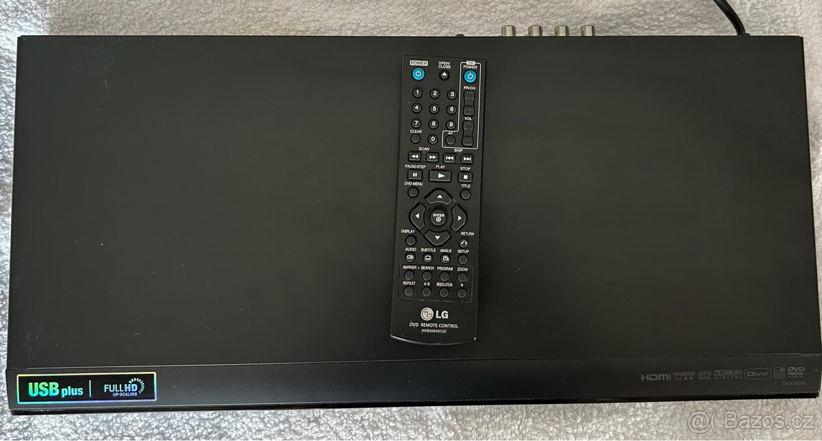 Prodám DVD přehrávač LG DVX392H