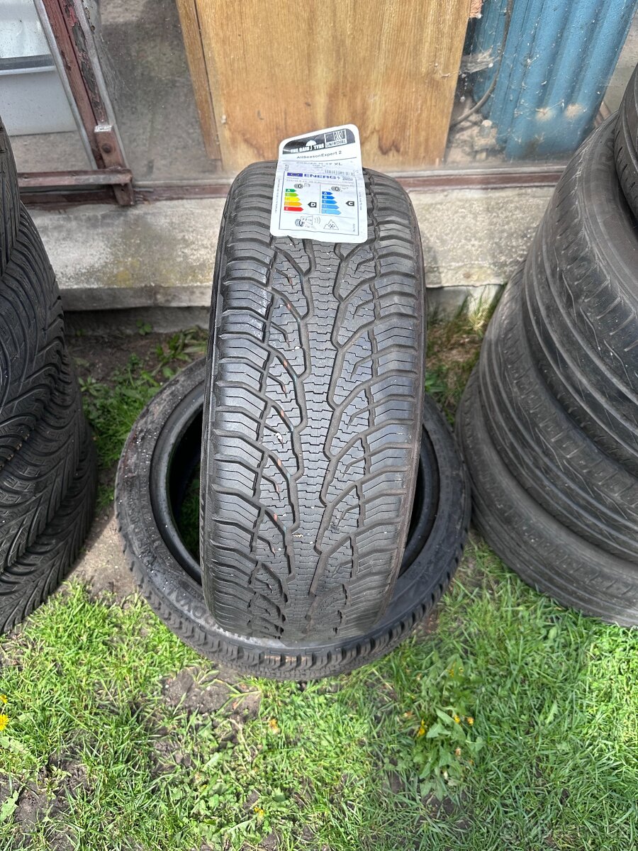 2ks celoročních pneu 205/45 R17 88V XL- Uniroyal
