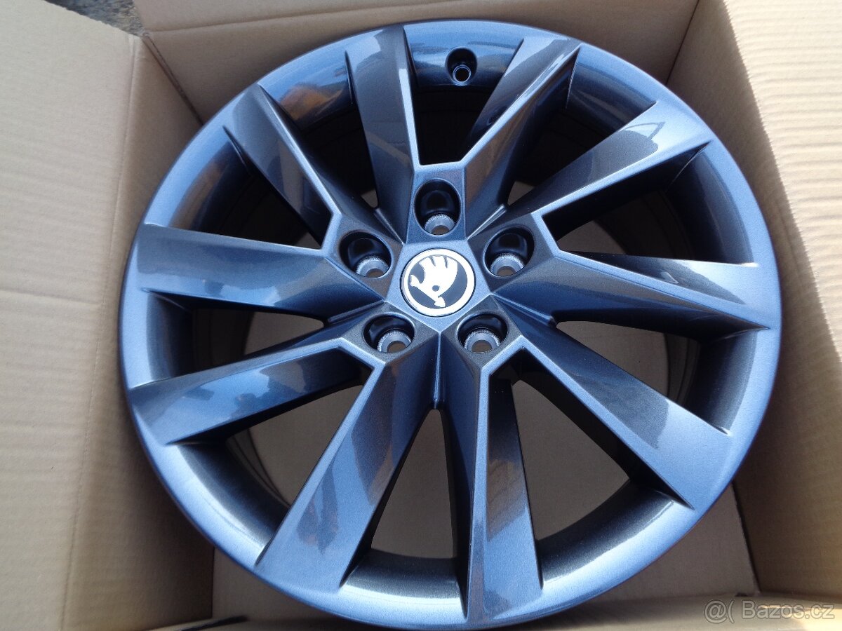 škoda superb 17 alu 5x112 nová original škoda