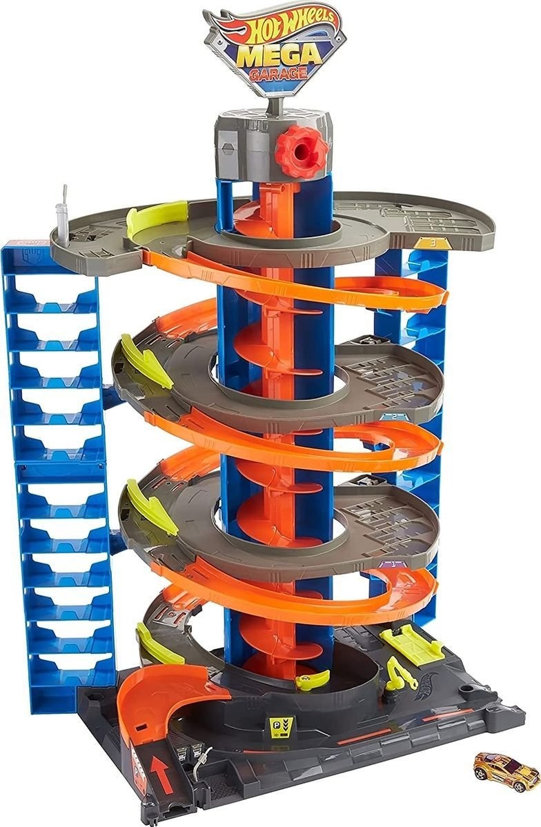 Hot Wheels garáž SPĚCHÁ