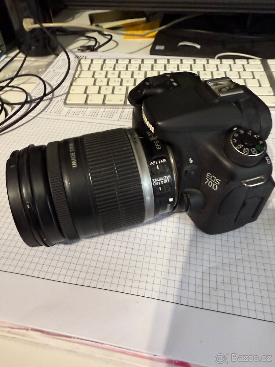 Canon EOS 70D+ objektiv