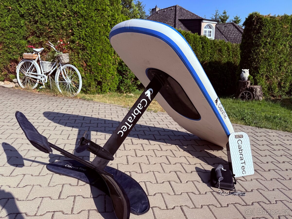 Elektrofoil e-foil elektrický hydrofoil Cabratec V2