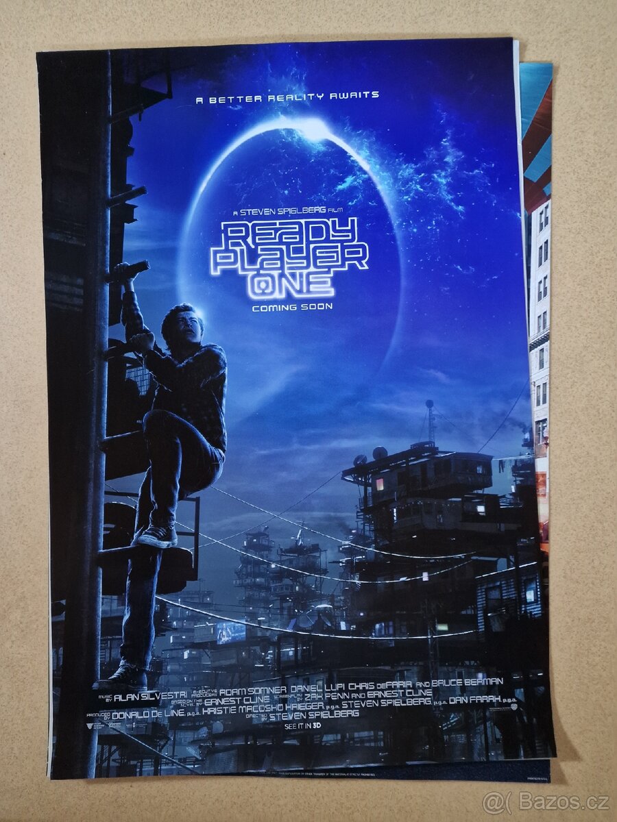 Veliké oboustranné filmové plakáty 102x70cm