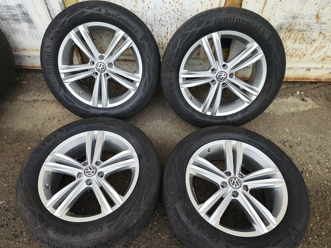 18"letní alu sada Sebring 5x112 origo Tiguan 2 Kodiaq TPMS