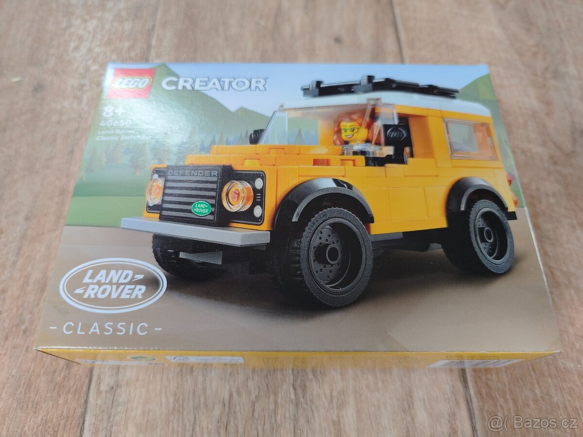 Nové LEGO 40650 Land Rover Classic Defender