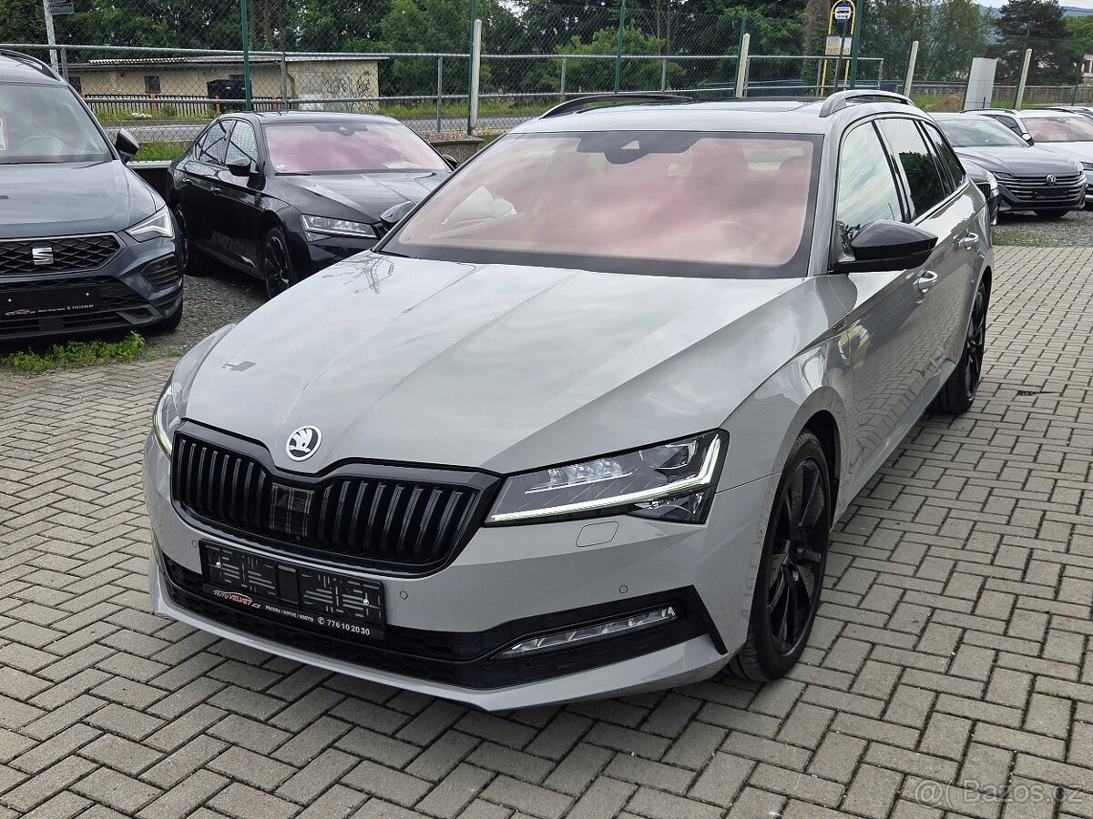 Škoda Superb III DSG SPORTLINE VIRTUAL CANTON KAMERA TAŽNÉ