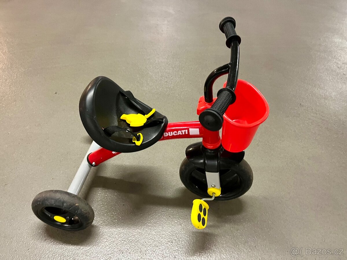 Tříkolka Ducati 2,5-5 let-zdravé sportování