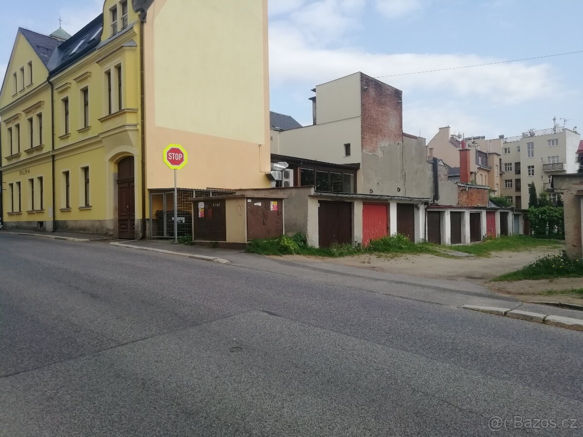 Pronájem garáže Jablonec, Větrná ul., u Letního kina