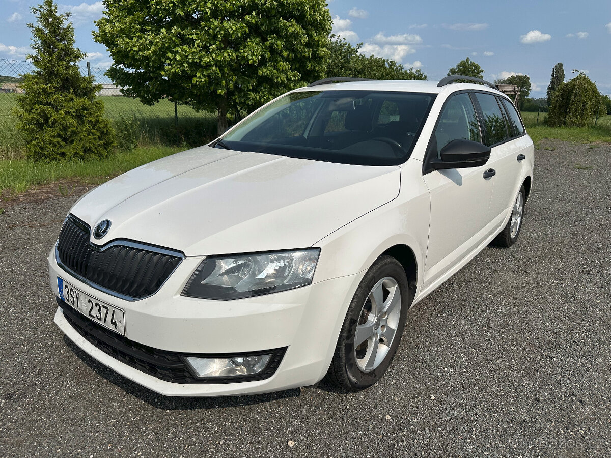 Škoda Octavia 3 kombi 1,4TSI CNG 81kw 09/2016 klimatizace