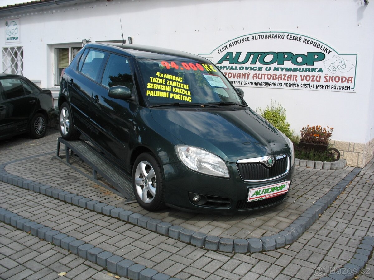 Fabia II 1,2-51 kW, 84.000,-Kč